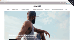 Desktop Screenshot of hombre.com